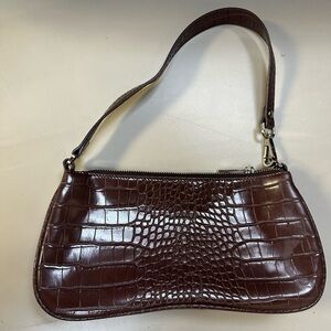 JW Pei Eva Shoulder Bag - Croc